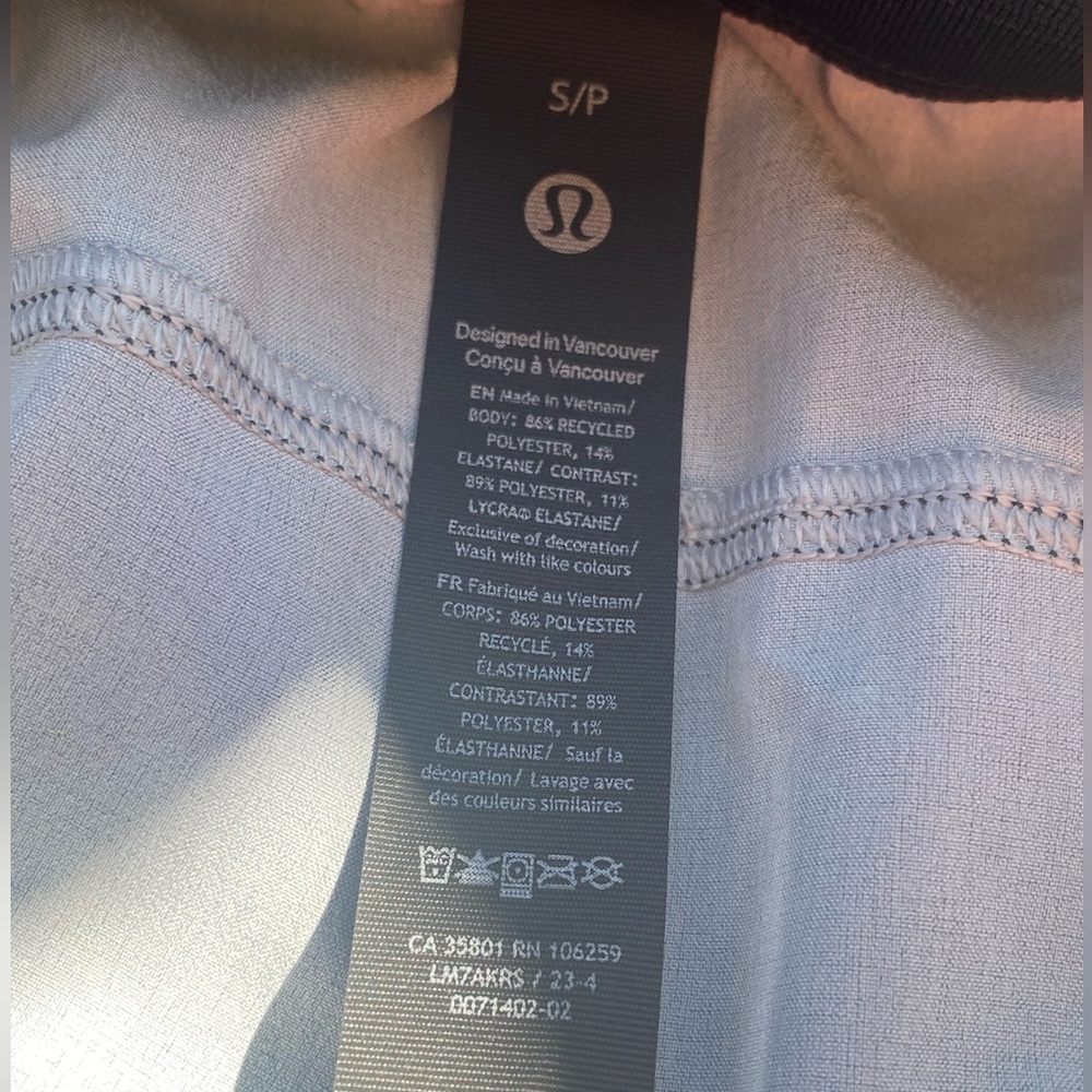 Lululemon T.H.E. 7” Short *Linerless Paint Spark Multi, Small, New - Picture 11 of 13